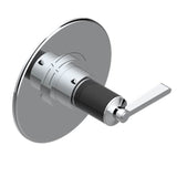 THG - Trim For Thg Thermostatic Valve, Rough Part Supplied With Fixing Box Ref. 5 200ae/us - Round Plate Model - Matt Umber PVD
