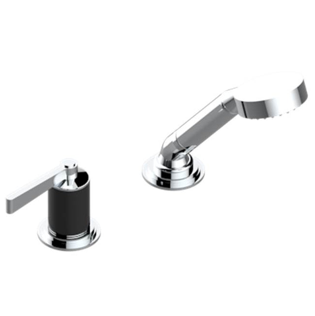 THG - Deck Mounted Mixer With Handshower, Progressive Cartridge - Matt Umber PVD
