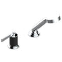 THG - Deck Mounted Mixer With Handshower, Progressive Cartridge - Matt Umber PVD
