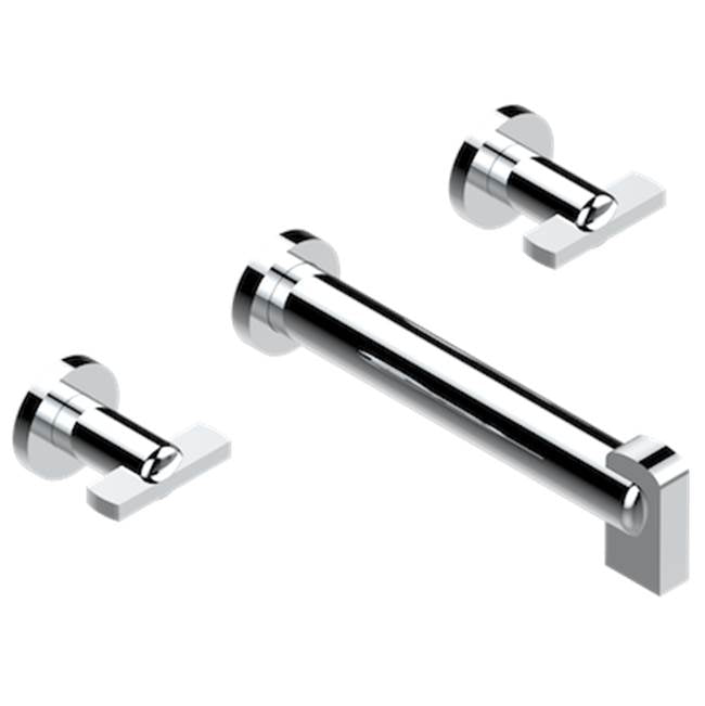 THG - Trim For Wall Mounted 3-hole Bath Set Only - Matt Umber PVD