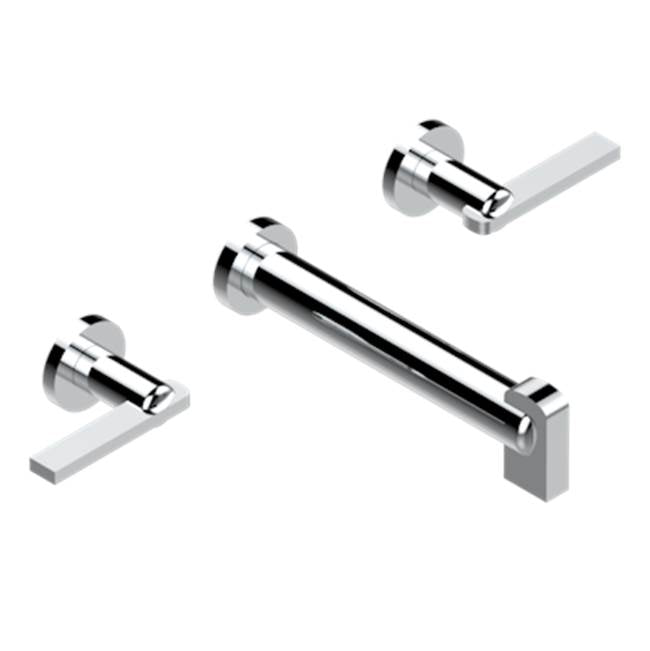THG - Trim For Wall Mounted 3-hole Bath Set Only - Matt Umber PVD