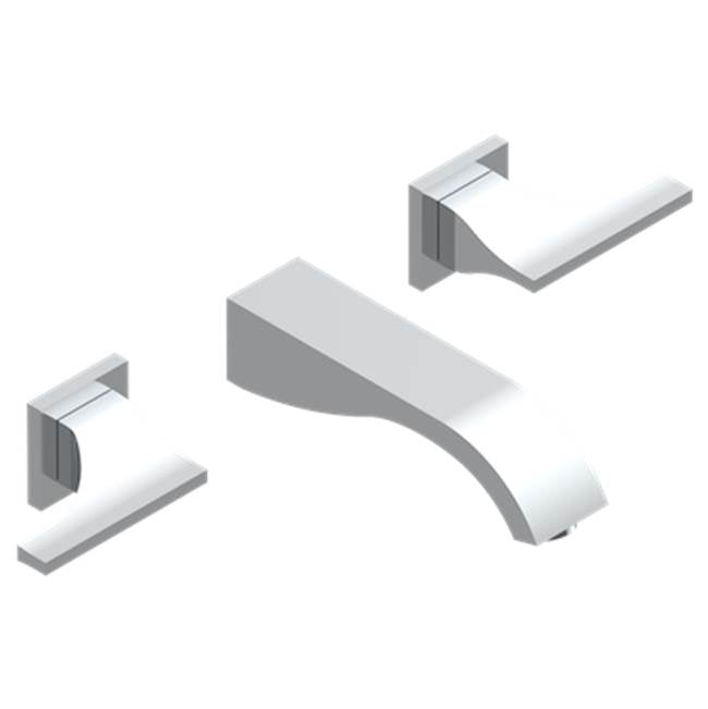 THG - Trim For Wall Mounted 3-hole Bath Set Only - Matt Umber PVD