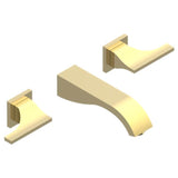 THG - Trim For Wall Mounted 3-hole Bath Set Only - Gold Polished