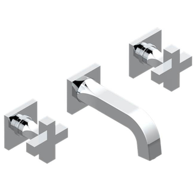 THG - Trim For Wall Mounted 3-hole Bath Set Only - Matt Umber PVD