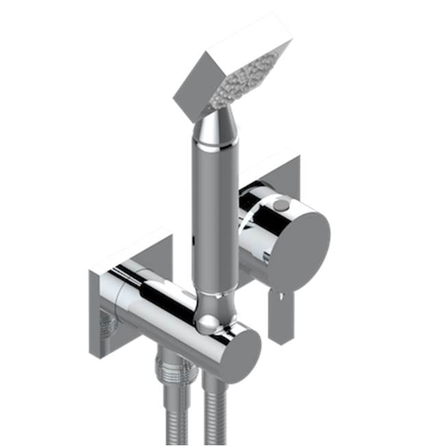 THG - Trim Only For Wall Mixer With Complete Handshower On Hook - Umber PVD