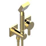 THG - Trim Only For Wall Mixer With Complete Handshower On Hook - Gold Color PVD