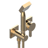 THG - Trim Only For Wall Mixer With Complete Handshower On Hook - Matt Umber PVD