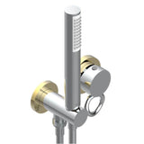 THG - Trim Only For Wall Mixer With Complete Handshower On Hook - Chrome Polished Gold Polished
