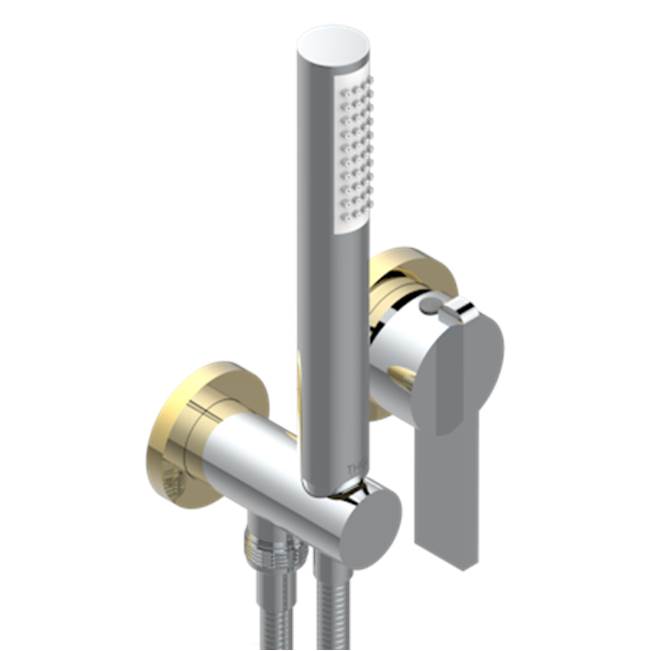 THG - Trim Only For Wall Mixer With Complete Handshower On Hook - Chrome Polished Gold Polished