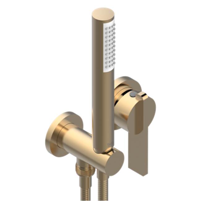 THG - Trim Only For Wall Mixer With Complete Handshower On Hook - Matt Umber PVD