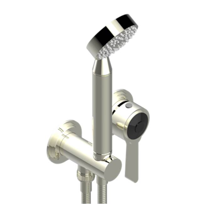 THG - Trim Only For Wall Mixer With Complete Handshower On Hook - Nickel Polished