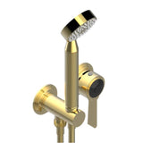 THG - Trim Only For Wall Mixer With Complete Handshower On Hook - Gold Color PVD