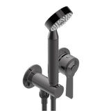 THG - Trim Only For Wall Mixer With Complete Handshower On Hook - Matt Graphite PVD