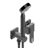 THG - Trim Only For Wall Mixer With Complete Handshower On Hook - Matt Graphite PVD