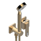 THG - Trim Only For Wall Mixer With Complete Handshower On Hook - Matt Umber PVD