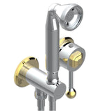 THG - Trim Only For Wall Mixer With Complete Handshower On Hook - Chrome Polished Gold Polished