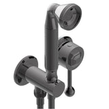 THG - Trim Only For Wall Mixer With Complete Handshower On Hook - Matt Graphite PVD