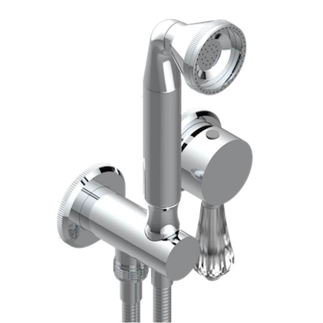 THG - Trim Only For Wall Mixer With Complete Handshower On Hook - Umber PVD