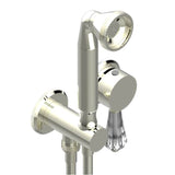 THG - Trim Only For Wall Mixer With Complete Handshower On Hook - Nickel Polished