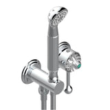 THG - Trim Only For Wall Mixer With Complete Handshower On Hook - Umber PVD