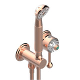 THG - Trim Only For Wall Mixer With Complete Handshower On Hook - Blush PVD