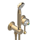 THG - Trim Only For Wall Mixer With Complete Handshower On Hook - Matt Umber PVD