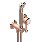 THG - Trim Only For Wall Mixer With Complete Handshower On Hook - Blush PVD