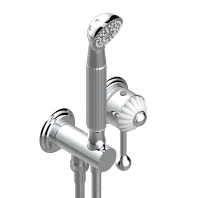 THG - Trim Only For Wall Mixer With Complete Handshower On Hook - Umber PVD
