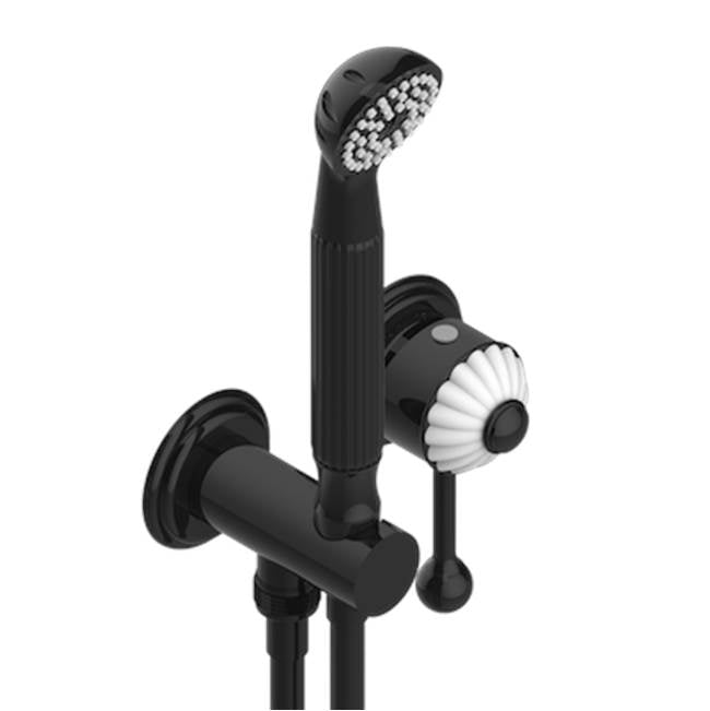THG - Trim Only For Wall Mixer With Complete Handshower On Hook - Brown Bronze Color PVD