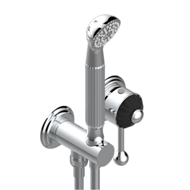 THG - Trim Only For Wall Mixer With Complete Handshower On Hook - Umber PVD
