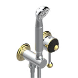 THG - Trim Only For Wall Mixer With Complete Handshower On Hook - Chrome Polished Gold Polished