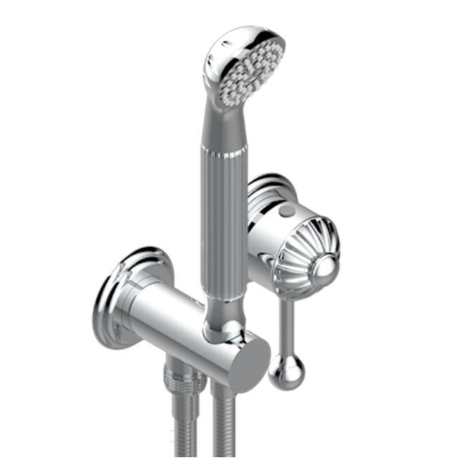 THG - Trim Only For Wall Mixer With Complete Handshower On Hook - Umber PVD