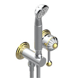 THG - Trim Only For Wall Mixer With Complete Handshower On Hook - Chrome Polished Gold Polished
