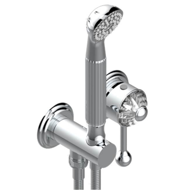 THG - Trim Only For Wall Mixer With Complete Handshower On Hook - Umber PVD
