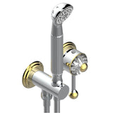 THG - Trim Only For Wall Mixer With Complete Handshower On Hook - Chrome Polished Gold Polished