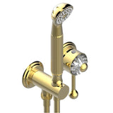 THG - Trim Only For Wall Mixer With Complete Handshower On Hook - Gold Color PVD