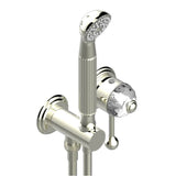 THG - Trim Only For Wall Mixer With Complete Handshower On Hook - Nickel Polished
