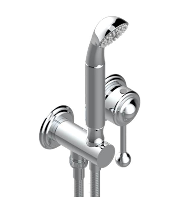 THG - Trim Only For Wall Mixer With Complete Handshower On Hook - Umber PVD