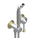 THG - Trim Only For Wall Mixer With Complete Handshower On Hook - Chrome Polished Gold Polished