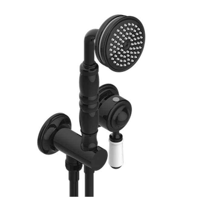 THG - Trim Only For Wall Mixer With Complete Handshower On Hook - Brown Bronze Color PVD