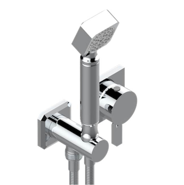 THG - Trim Only For Wall Mixer With Complete Handshower On Hook - Umber PVD