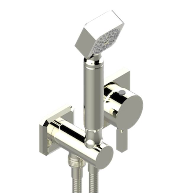 THG - Trim Only For Wall Mixer With Complete Handshower On Hook - Nickel Polished