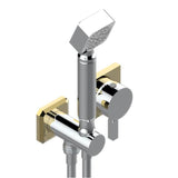 THG - Trim Only For Wall Mixer With Complete Handshower On Hook - Chrome Polished Gold Polished