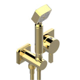 THG - Trim Only For Wall Mixer With Complete Handshower On Hook - Gold Color PVD