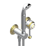 THG - Trim Only For Wall Mixer With Complete Handshower On Hook - Chrome Polished Gold Polished