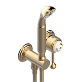 THG - Trim Only For Wall Mixer With Complete Handshower On Hook - Matt Umber PVD