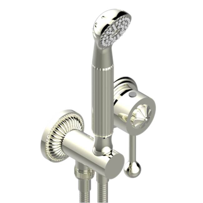 THG - Trim Only For Wall Mixer With Complete Handshower On Hook - Nickel Polished