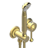 THG - Trim Only For Wall Mixer With Complete Handshower On Hook - Gold Polished