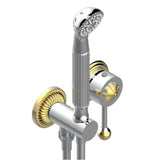 THG - Trim Only For Wall Mixer With Complete Handshower On Hook - Chrome Polished Gold Polished