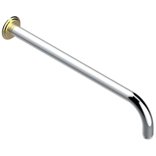 THG - Horizontal Shower Arm, 90°, Lg: 17'' - Chrome Polished Gold Polished
